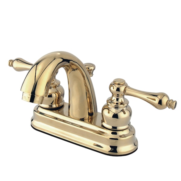 Kingston Brass 4" Centerset Bathroom Faucet, Polished Brass GKB5612AL - main